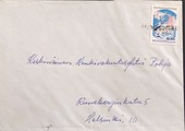 Suomi - Hinganmaa postipysäkkileima kuorella Suomi - Hinganmaa postipysäkkileima kuorella