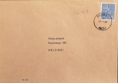 Suomi - Honka postipysäkkileima - Porras 3.7.69 kuorella Suomi - Honka postipysäkkileima - Porras 3.7.69 kuorella