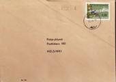 Suomi - Honka postipysäkkileima - Porras 12.8.73 kuorella Suomi - Honka postipysäkkileima - Porras 12.8.73 kuorella