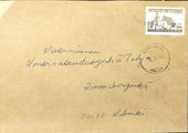 Suomi - Jurvansalo postipysäkkileima - Viitasaari 15.12.72 kuorella Suomi - Jurvansalo postipysäkkileima - Viitasaari 15.12.72 kuorella