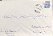 Suomi - Karsimus postipysäkkileima - Kemijärvi 1.3.69 kuorella Suomi - Karsimus postipysäkkileima - Kemijärvi 1.3.69 kuorella