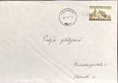 Suomi - Kattilanmäki postipysäkkileima - Kerimäki 30.9.72 kuorella Suomi - Kattilanmäki postipysäkkileima - Kerimäki 30.9.72 kuorella