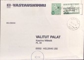 Suomi - Kuivajärvi postipysäkkileima - Hartola 19.1.79 kuorella Suomi - Kuivajärvi postipysäkkileima - Hartola 19.1.79 kuorella