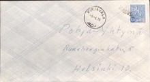 Suomi - Kesusmaa postipysäkkileima - Kirjavala 6.4.70 kuorella Suomi - Kesusmaa postipysäkkileima - Kirjavala 6.4.70 kuorella