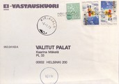 Suomi - Kesusmaa postipysäkkileima - Kirjavala 9.1.79 kuorella Suomi - Kesusmaa postipysäkkileima - Kirjavala 9.1.79 kuorella