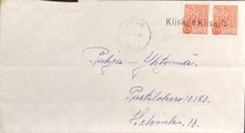 Suomi - Kiiskilä postipysäkkileima - Juva 19.1.68 kuorella Suomi - Kiiskilä postipysäkkileima - Juva 19.1.68 kuorella
