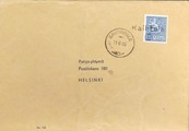Suomi - Kaihtula postipysäkkileima - Savitaipale 11.6.65 kuorella Suomi - Kaihtula postipysäkkileima - Savitaipale 11.6.65 kuorella