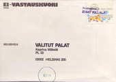 Suomi - Killala postipysäkkileima kuorella Suomi - Killala postipysäkkileima kuorella