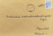 Suomi - Kattilanmäki postipysäkkileima - Kerimäki 28.7.70 kuorella Suomi - Kattilanmäki postipysäkkileima - Kerimäki 28.7.70 kuorella