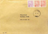 Suomi - Lepikkomäki postipysäkkileima - Juojärvi 26.9.67 kuorella Suomi - Lepikkomäki postipysäkkileima - Juojärvi 26.9.67 kuorella