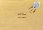 Suomi - Lepikkomäki postipysäkkileima - Juojärvi 28.11.67 kuorella Suomi - Lepikkomäki postipysäkkileima - Juojärvi 28.11.67 kuorella