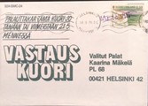 Suomi - Mustalahti postipysäkkileima - Helsinki 18.5.79 kuorella Suomi - Mustalahti postipysäkkileima - Helsinki 18.5.79 kuorella