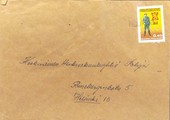 Suomi - Muukala postipysäkkileima kuorella Suomi - Muukala postipysäkkileima kuorella