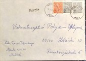 Suomi - Norola postipysäkkileima - Mikkeli 16.11.73 kuorella Suomi - Norola postipysäkkileima - Mikkeli 16.11.73 kuorella