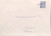Finland - Poutiainen mail stop cancellation on the cover