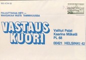 Finland - Piikkilä mail stop cancellation on the cover