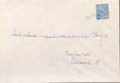 Finland - Porokylä mail stop cancellation on the cover