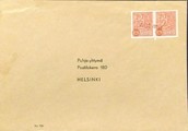Finland - Partala mail stop cancellation on the cover
