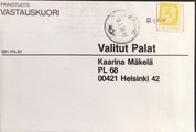 Suomi - Reku postipysäkkileima - Perniö 5.3.79 kuorella Suomi - Reku postipysäkkileima - Perniö 5.3.79 kuorella