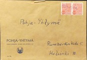 Suomi - Silmutjoki postipysäkkileima kuorella Suomi - Silmutjoki postipysäkkileima kuorella