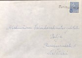 Suomi - Sammalvaara postipysäkkileima kuorella Suomi - Sammalvaara postipysäkkileima kuorella
