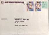 Suomi - Tankolampi postipysäkkileima kuorella Suomi - Tankolampi postipysäkkileima kuorella