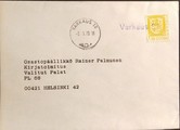 Suomi - Varkaus 61 postipysäkkileima - Varkaus 2.3.79 kuorella Suomi - Varkaus 61 postipysäkkileima - Varkaus 2.3.79 kuorella