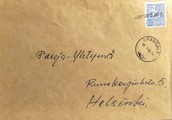 Suomi - Varpasalo postipysäkkileima - Oravisalo 18.7.66 kuorella Suomi - Varpasalo postipysäkkileima - Oravisalo 18.7.66 kuorella