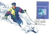 Finland - Skiing maxi card