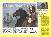 Finland - Queen Christina Regina University of Helsinki maxi card