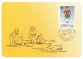 Finland - Children's outdoor games maxicard