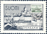 Finland - Helsinki stamps maxi card