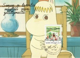 Finland - Moomin Niiskuneiti maxi card