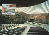 Finland - Temppeliaukio church maxi card