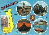 Finland - Helsinki railway station maxi card