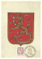 Finland - Coat of arms Finland (1,00mk) Maxi card