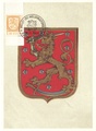 Finland - Coat of arms Finland (1,10mk) Maxi card