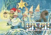 Finland - Christmas angels maxi card