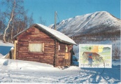 Finland - Nuvus post office maxicard