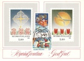 Finland - Christmas stamps maxi card