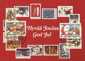 Finland - Christmas stamps maxi card