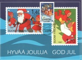 Finland - Christmas stamps maxi card