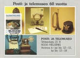 Finland - Post and tele museum maxi card
