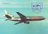 Finland - Airplanes DC 10-30 Air America maxi card