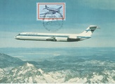 Finland - Passenger jet plane BDC-9 Finnair maxi card