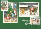 Finland - Christmas stamps maxi card
