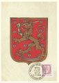 Finland - Coat of arms Finland (0,10mk) Maxi card
