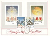 Finland - Christmas stamps maxi card