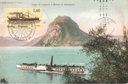 Finland - Ships maxicard (Originally Posted in Switzerland 1907)