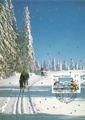 Finland - Skiing maxi card